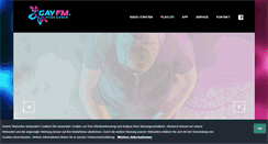 Desktop Screenshot of gayfm.de